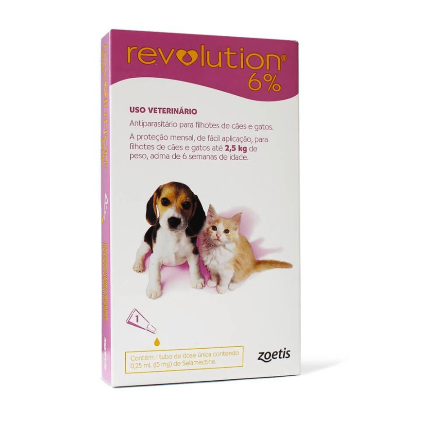 Revolution Selamectina 6%  Pipeta Antiparasitario